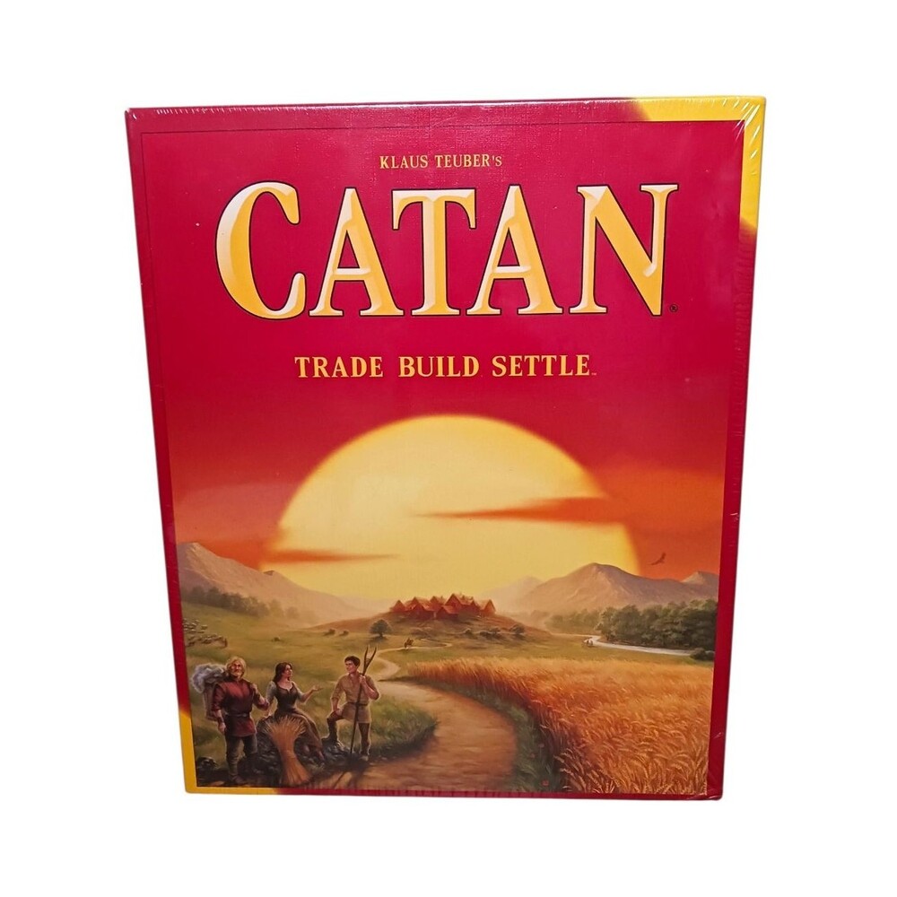 NEW Catan Board Game Klaus Teuber Trade Build Settle SEALED